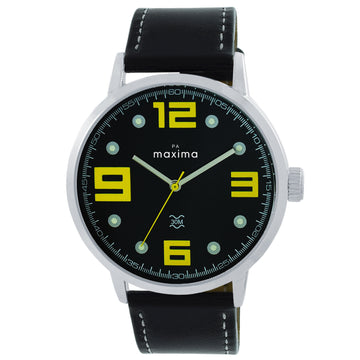 Maxima ATTIVO Men Black Dial Analogue Watch - 67841LMGI